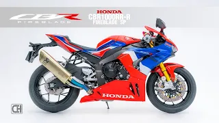 Building Tamiya Honda CBR1000RR-R Fireblade + HD02-0408 detail-up set