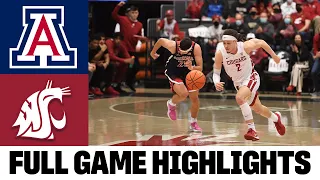 #4 Arizona vs Washington State Highlights | 2022 College Basketball Highlights