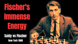 Fischer's Gambit: Massive Pressure on Weaknesses. Saidy vs Fischer 1968