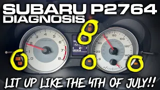2013 Subaru Impreza Sport: Lock-Up Duty Solenoid Failure Diagnosis - P0700 & P2764