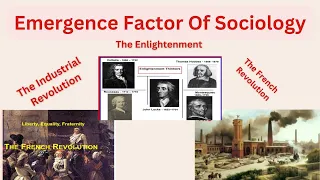 Emergence Factor Of Sociology