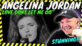 A NEW Song By ANGELINA JORDAN " Love Dont let Me go " [ Reaction ]
