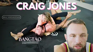 Craig Jones vs Taekwondo Black Belt | Roll Breakdown | Bangtao BJJ