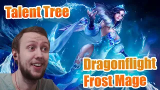 WoW Dragonflight NEW FROST MAGE Talent Tree First Impressions