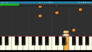 Mr. President - Coco Jambo synthesia piano tutorial