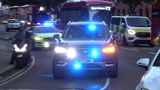Notting Hill Carnival MADNESS!!! - Emergency Vehicles Rushing Around London using lights and siren!