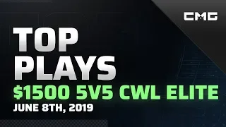 Top 10 Plays | CMG 5v5 $1500 CWL Elite | June 8, 2019 | Call of Duty Black Ops 4