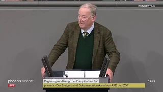 Bundestag: Alexander Gauland zur Regierungserklärung zum Europäischen Rat am 21.03.19