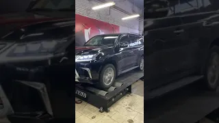 Чип-Тюнинг Lexus LX450d. #shorts