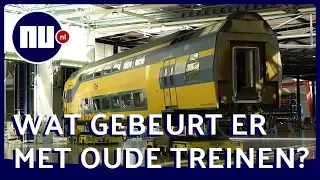 Op de NS-werkplaats: Van spooktrein tot splinternieuwe intercity | Achter gesloten deuren | NU.nl