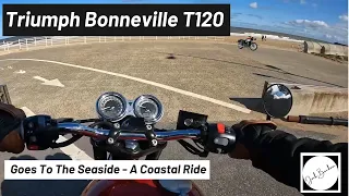 Triumph Bonneville T120 - A Visit to the Seaside - A Classic Ride along the North Wales Coast