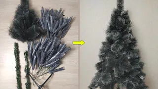 How to assemble an artificial Christmas tree