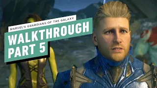 Marvel's Guardians of the Galaxy Walkthrough Part 5 - Trekking to the Fortress