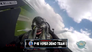 SUN 'n FUN 2017 - F-16 Viper Demo