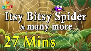 Itsy Bitsy Spider & More || Top 20 Most Popular Nursery Rhymes Collection