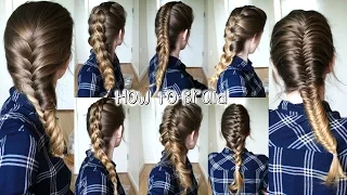 How to Braid your own hair for Beginners ( Part 2) | How to Braid | Braidsandstyles12