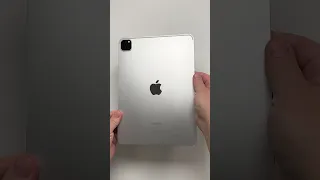 iPad Pro 11" M2 2022 Silver Unboxing #shorts