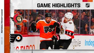 Senators @ Flyers 11/12 | NHL Highlights 2022