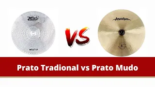 Prato tradicional vs Prato mudo - #short  - #quicktest