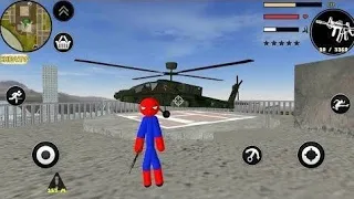 stickman spider rope hero: فلم الرجل الفقير #1