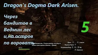 Dragon's Dogma Dark Arisen.#5.Спасаем Квину и,на остров за плюшками (смотрим навык "воровство")