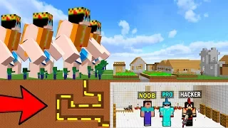 MINECRAFT: NOOB VS PRO VS HACKER VS ELTROLLINO MUTANTE 😱