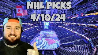 Free NHL Picks Today 4/10/24