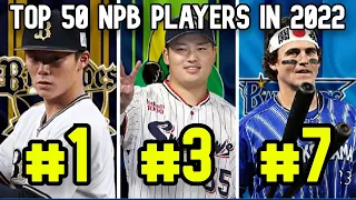 Top 50 NPB Players in 2022