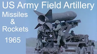 US Army Field Artillery Missiles and Rockets 1965
