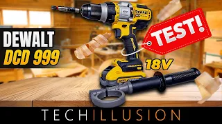 🔥EXTREMETEST: DeWalt DCD999 Cordless Hammer Drill in test! 😱 DeWalt 20V 60V DCD999