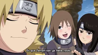 Temari rechaza a un ninja que se enamoró de ella