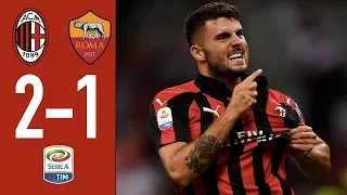 Highlights AC Milan 2-1 Roma - Matchday 3 Serie A 2018/2019