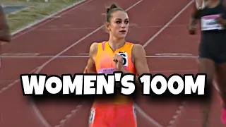 Abby Steiner's Second 100m of 2024 | Los Angeles Grand Prix