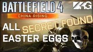 Battlefield 4 All China Rising Easter Eggs - Secret Found - Unlock PHANTOM PROSPECT