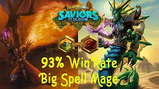 New Big Spell Mage, From Rank 5 To Rank 3, 93% win rate