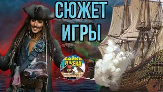 Сюжет игры Пираты Карибского моря: Легенда о Джеке Воробье