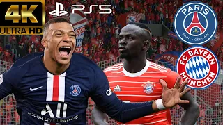 FIFA 23 - Bayern Munich vs PSG - Champions League Highlights - PS5 (4K 60fps)