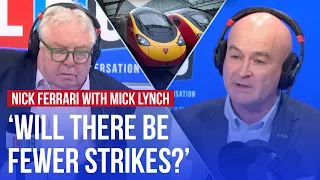 'Will there be less strikes?' | Mick Lynch on Labour's plan to renationalise railways