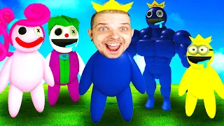 Znalazłem NAJRZADSZE PRZEMIANY RAINBOW FRIENDS! w ROBLOX -  🌈 Rainbow Friends Morphs 🌈 Pibby