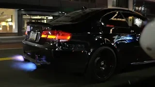 Straight-Piped M3 plays with BMW i8 in NYC (Flames)