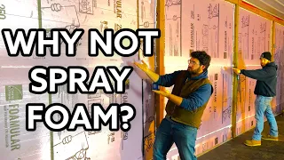 Foam Board vs Spray Foam… Insulating our steel building/garage | Tips and Tricks
