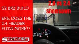 2022 BRZ Build EP6: Does the 2.4 header flow well??