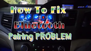 How To Fix Bluetooth Connection/ Pairing Problem Of Android Car Stereo 2022.