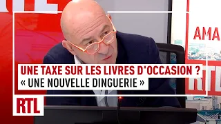 Bientôt une taxe sur les livres d'occasion ? "Une nouvelle dinguerie"