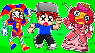 Roblox CAN’T TOUCH THE COLOR WITH POMNI AND CANDY PRINCESS! The Amazing Digital Circus!