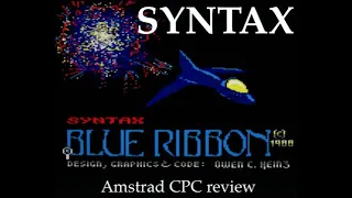 Review: Syntax (Amstrad CPC)