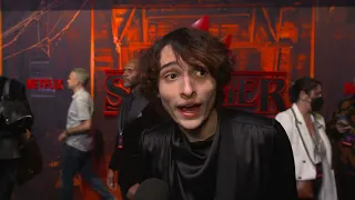 Stranger Things Season 4 New York World Premiere - itw Finn Wolfhard (Official Video)