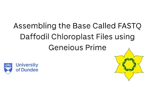 Video 4: Geneious Prime Sequence Assembly Instructions