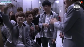 [SUB ESPAÑOL][BANGTAN BOMB] 140623 suddenly Rap party Leslie EvMcCoy