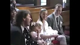 KENDALL'S BAPTISM APRIL 1991